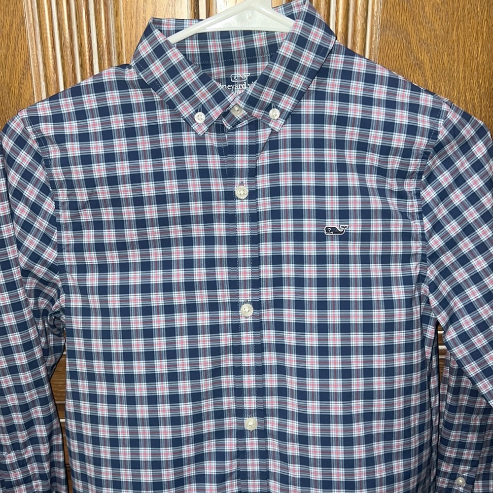 Vineyard Vines Boys Button Down Performance